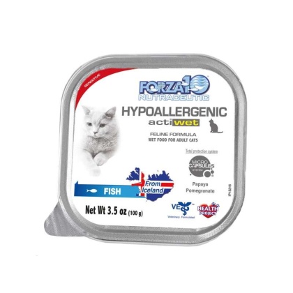 Forza10 Actiwet Hypoallergenic Icelandic Fish Recipe Canned Cat Food - 3.5-oz