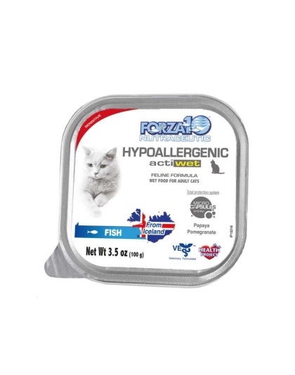 Forza10 Actiwet Hypoallergenic Icelandic Fish Recipe Canned Cat Food - 3.5-oz