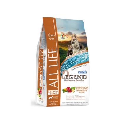 Forza10 Legend All Life Medium/Large Breed Grain-Free Dry Dog Food - 25-lb bag