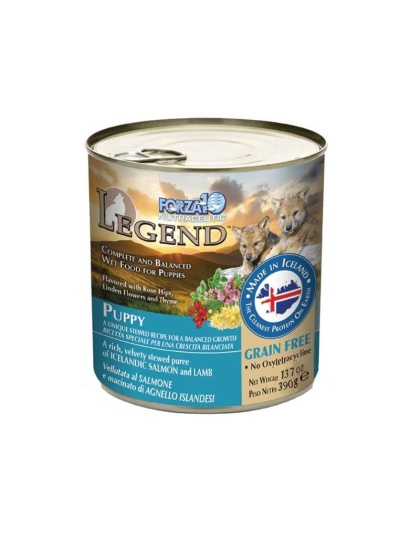Forza10 Legend Puppy Icelandic Salmon & Lamb Recipe Grain-Free Canned Dog Food - 13.7 oz