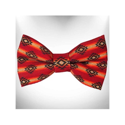 Sky Fire Doggie  - Bow Tie - Large 5"x 2.5"