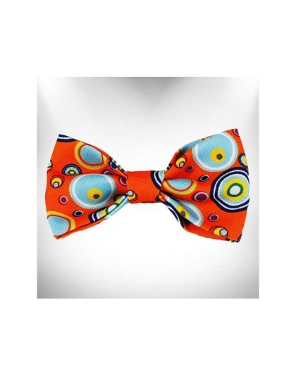 Orange - Martini Dog Bow Tie