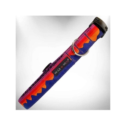 Purple Mountain - Mountain Dog Collars - L 1" width fits 14-25" neck