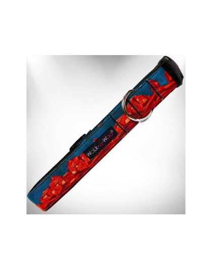 Rockin' Red Rocks - Nature-Lover Collars - S 3/4" width fits 10-14" neck