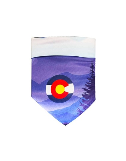 Colorado Mountains - Reversible Sport Bandanas  - Large