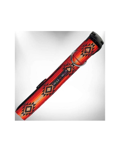 Sky Fire - Southwestern Collars - XL 1.5" wide fits 18-28" neck