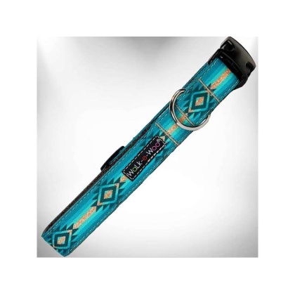 Turquoise Sky - Southwestern Collars - M 1" width fits 12-18" neck