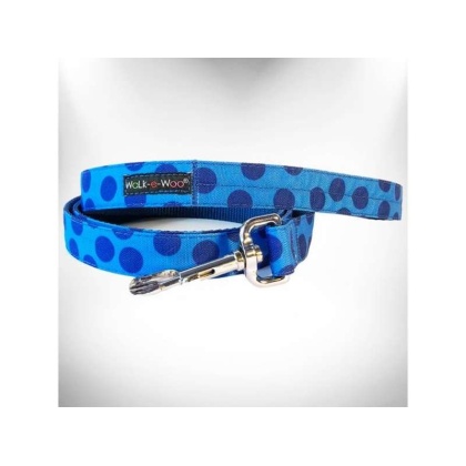 Navy - Polka Dot Dog - Monotone Leads  - THIN Lead 5/8" width- 5' length