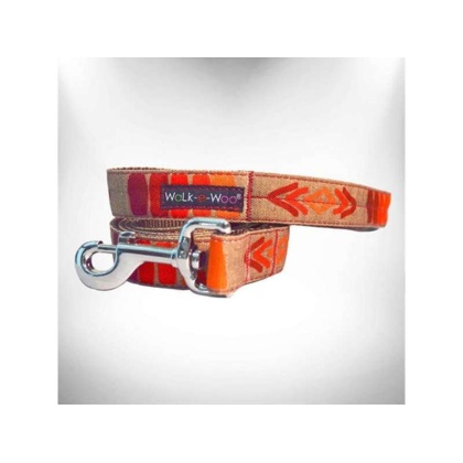 Red - Tribal Dog Leads  - THIN Lead 5/8" width- 5' length