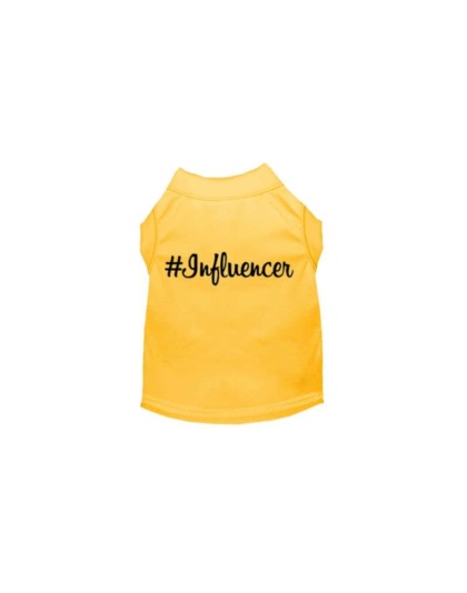 YELLOW - #Influencer Shirt - Medium