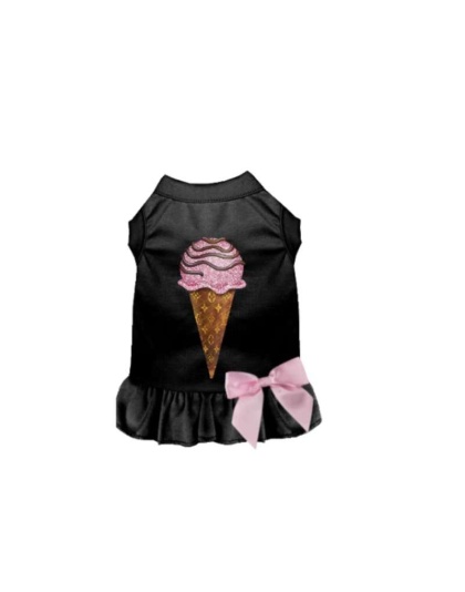 BLACK - My Favorite Chewy Vuitton Ice Cream Dress - 2X Large