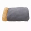 Grey - GOOPAWS 4 in 1 Self Warming Burrow Cat Bed, Pet Hideway Sleeping Cuddle Cave - 22" x14" x10"