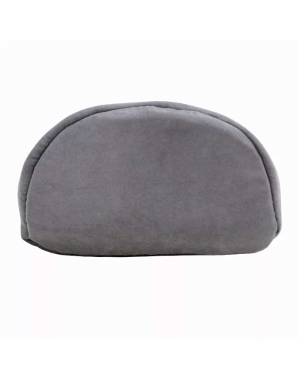 Grey - GOOPAWS 4 in 1 Self Warming Burrow Cat Bed, Pet Hideway Sleeping Cuddle Cave - 22" x14" x10"