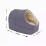 Grey - GOOPAWS Cat Cave for Cat and Warming Burrow Cat Bed, Pet Hideway Sleeping Cuddle Cave - 18" x14" x12"