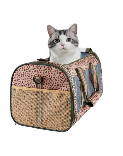 Black / Blue - GOOPAWS Soft-Sided Kennel Pet Carrier for Small Dogs, Cats, Puppy, Airline Approved Cat Carriers Dog Carrier Collapsible, Travel Handbag & Car Seat - 19" x 12" x 12"