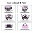 Pink - JESPET Pet Dog Playpens 36", 45" & 61" Portable Soft Dog Exercise Pen Kennel with Carry Bag for Puppy Cats Kittens Rabbits, Indoor/Outdoor Use - 61x61x30 Inch