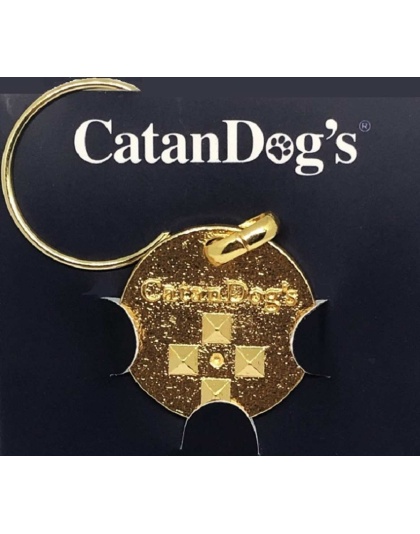 5 Yr. Chemical-Free Natural Flea & Tick Prevention Tag for Cats and Dogs - 1" diameter 0.1" thick