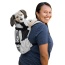 Light Grey - K9 Sport Sack Air 2 - Small (13"-17" from collar to tail)