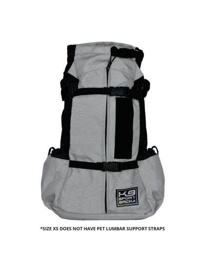 Light Grey - K9 Sport Sack Air 2 - Small (13"-17" from collar to tail)