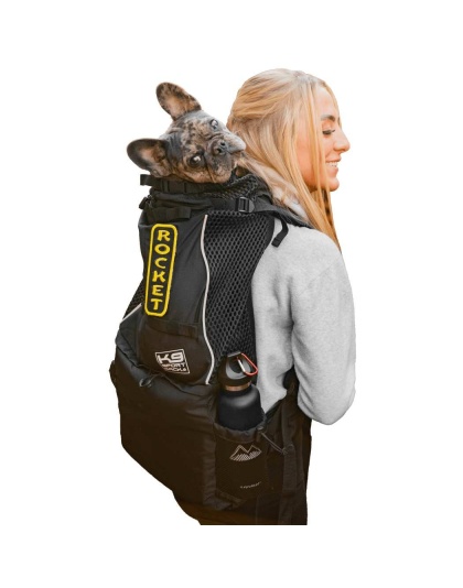 Midnight Black - K9 Sport Sack Knavigate - Large (20"-23" from collar to tail)