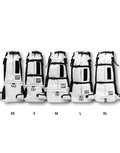 Midnight Black - K9 Sport Sack Knavigate - Medium (17"-20" from collar to tail)