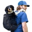 Jet Black - K9 Sport Sack PLUS 2 - Small (13"-17" from collar to tail)