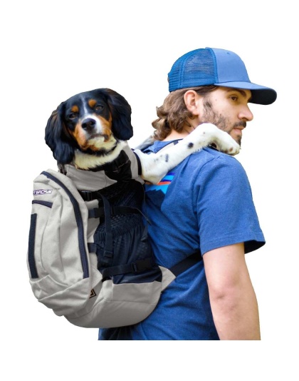 Light Gray - K9 Sport Sack PLUS 2 - Small (13"-17" from collar to tail)