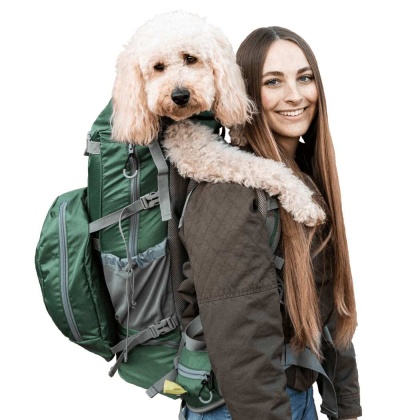 Myrtle Green - Kolossus | Big Dog Carrier & Backpacking Pack - Large (20"-23" from collar to tail)