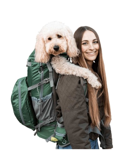 Myrtle Green - Kolossus | Big Dog Carrier & Backpacking Pack - Large (20"-23" from collar to tail)