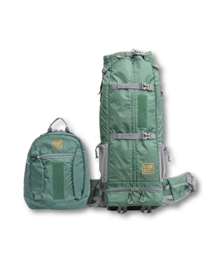 Myrtle Green - Kolossus | Big Dog Carrier & Backpacking Pack - X-Large (23"-26" from collar to tail)