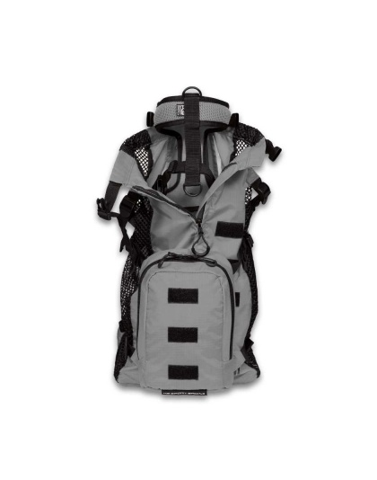 Shark Skin Gray - Walk-On with Harness & Storage - Large (17-19" Neck 17-24" Chest)