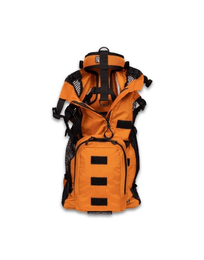 Sunset Orange - Walk-On with Harness & Storage - Large (17-19" Neck 17-24" Chest)