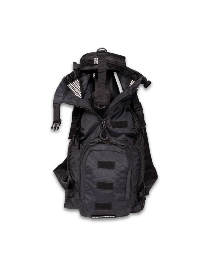 Anthracite Black - Walk-On with Harness & Storage - Medium (15-17" Neck 15-21" Chest)