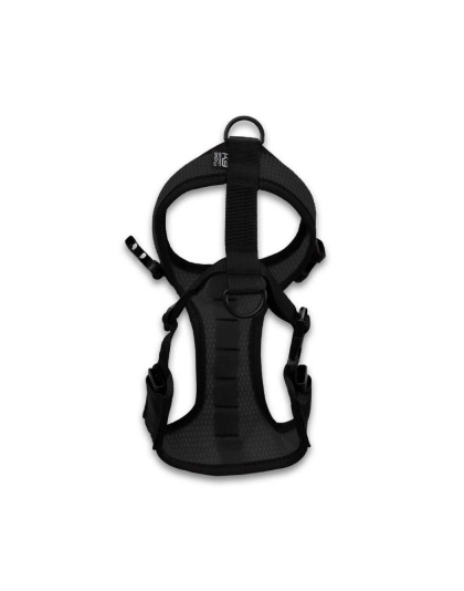 Anthracite Black - Walk-On with Harness & Storage - Medium (15-17" Neck 15-21" Chest)