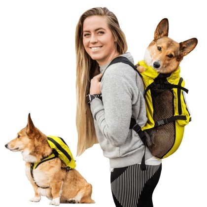 Buttercup Yellow - Walk-On with Harness & Storage - Large (17-19" Neck 17-24" Chest)