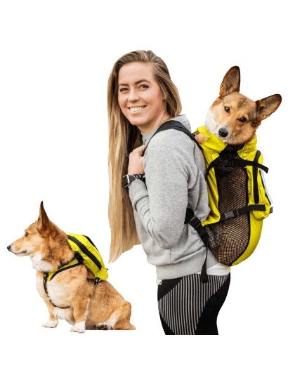 Buttercup Yellow - Walk-On with Harness & Storage - Small (13-15" Neck 13-18" Chest)