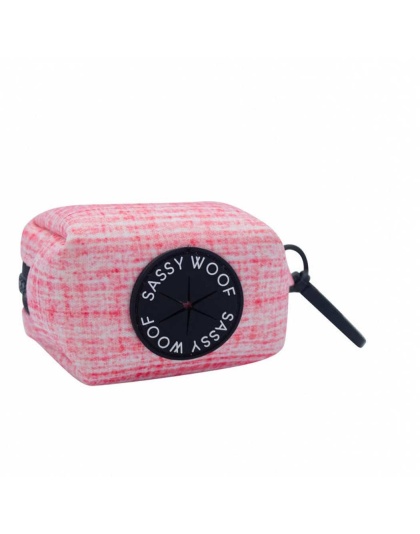 Pink - Waste Bag Holder  - One Size