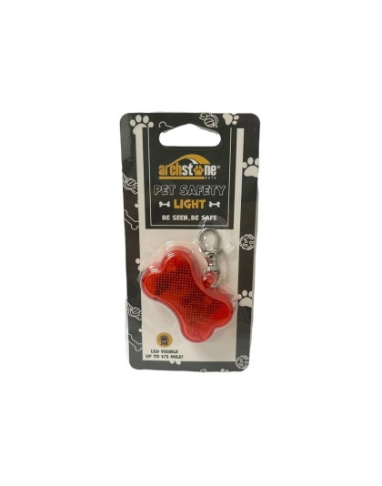 Pet Safety Light (Flashing Collar Accessory & Night Walking Attachment)