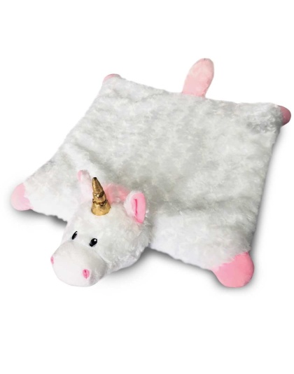 Sadie the Unicorn - The MommyMat - Heartbeat Anxiety Pet Bed Mat - 18 x 18 in