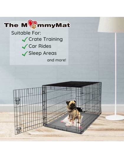 Sadie the Unicorn - The MommyMat - Heartbeat Anxiety Pet Bed Mat - 18 x 18 in