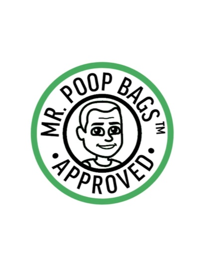 GREEN - The Original Poop Bags Made in USA Flat Bags - 500 Bags