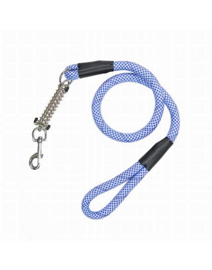 Elektric Blue - Tug Control Leash with Reflectors & Shock Absorber - Small