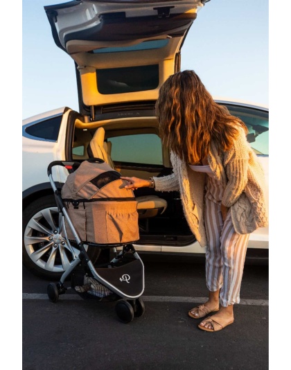 Champagne - Newport Pet Stroller (3-in-1 Travel System)