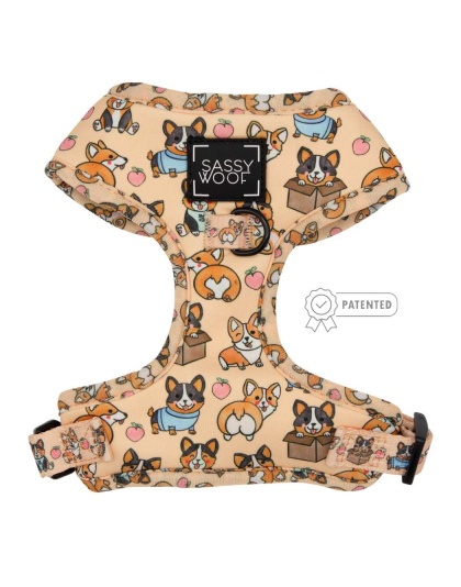 Corgilicious - Adjustable Harness  - Medium