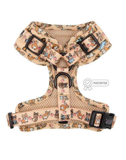 Corgilicious - Adjustable Harness  - Medium