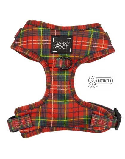 Deck the Paws - Adjustable Harness  - Medium