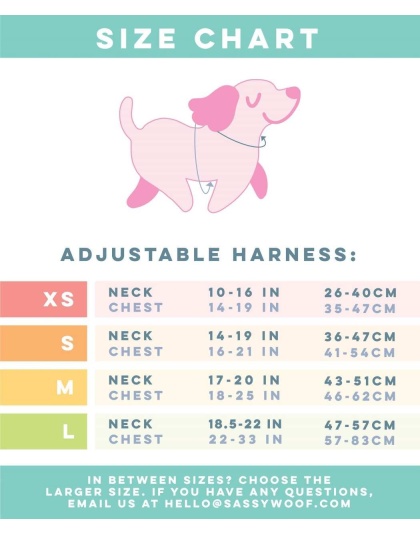 Savvy Cavs - Adjustable Harness  - XSmall