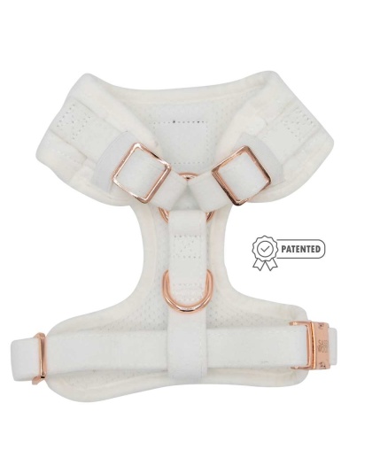 I Do, Too (White) - Adjustable Harness  - XLarge