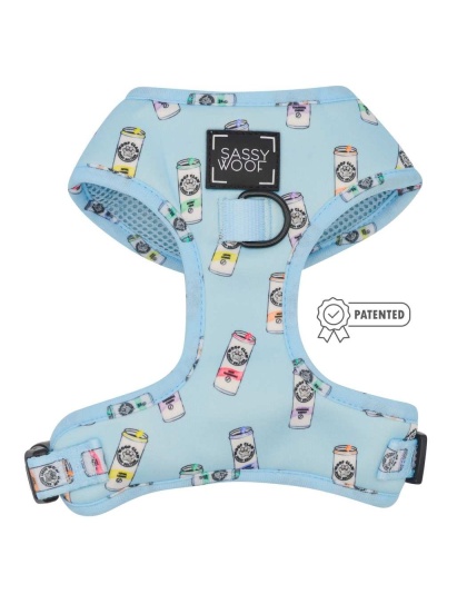 Woof Claw- Sassy Seltzer - Adjustable Harness  - Small