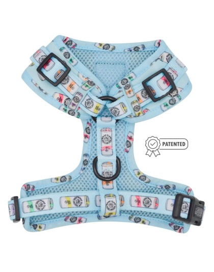 Woof Claw- Sassy Seltzer - Adjustable Harness  - Small